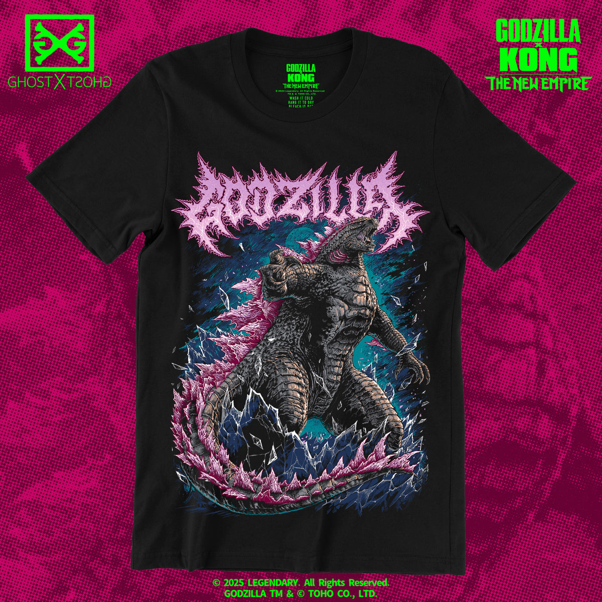 G x K Godzilla Awakens METALCROPOLIS T-Shirt – GHOST X GHOST