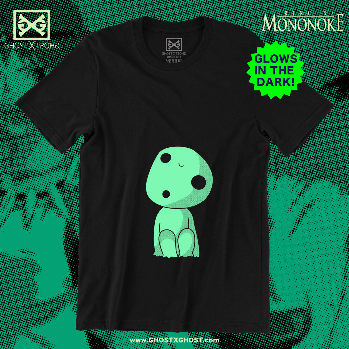 Princess Mononoke - Kodama T-Shirt WAITLIST – GHOST X GHOST