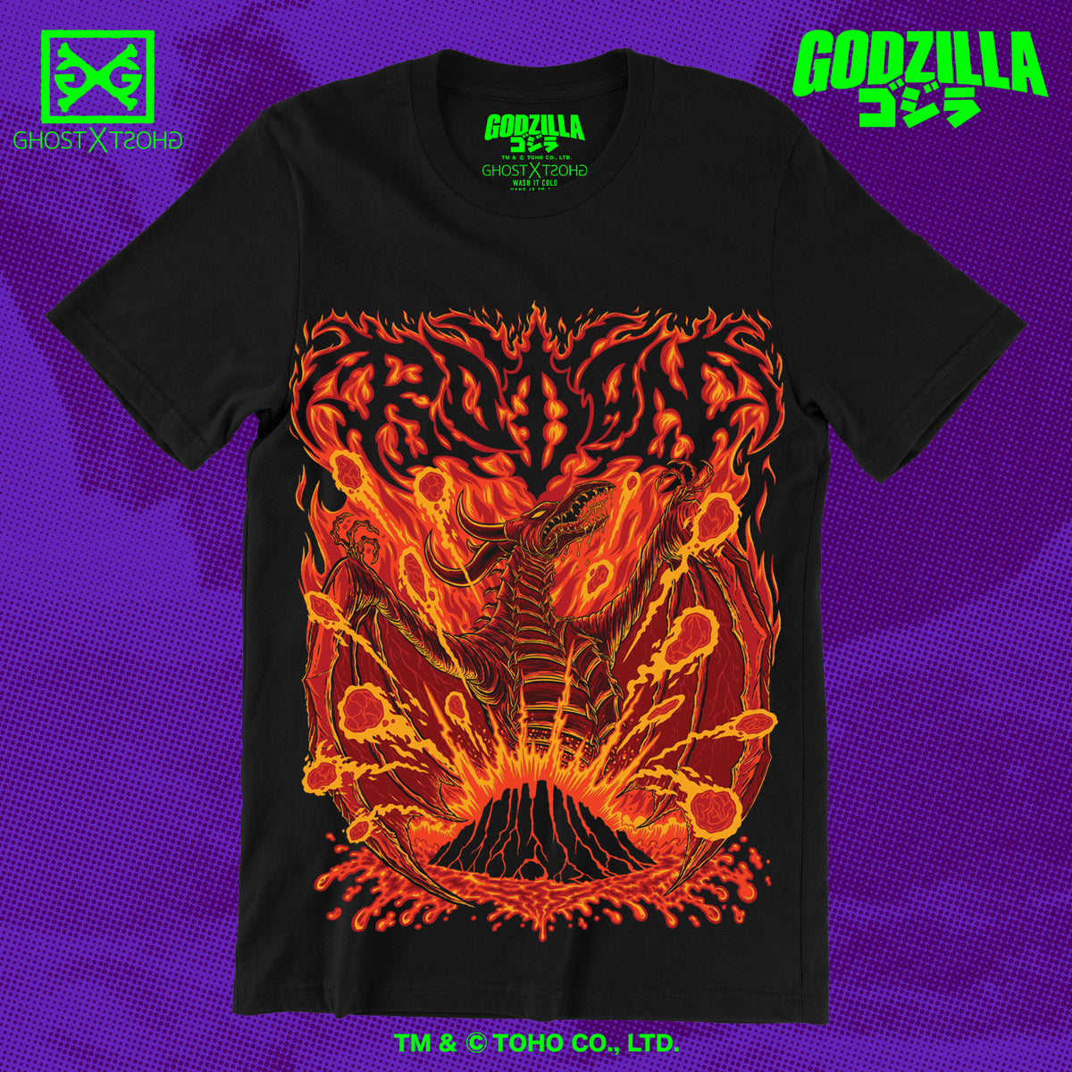 KLASH GHOST HATER セット売り Rodan METALCROPOLIS T-Shirt – GHOST X GHOST