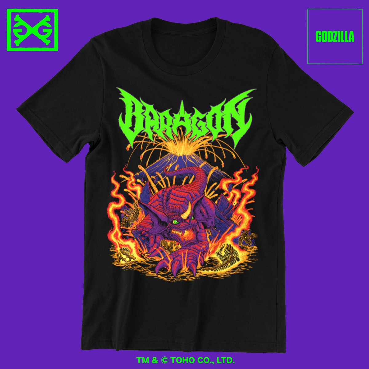 Baragon METALCROPOLIS T-Shirt – GHOST X GHOST
