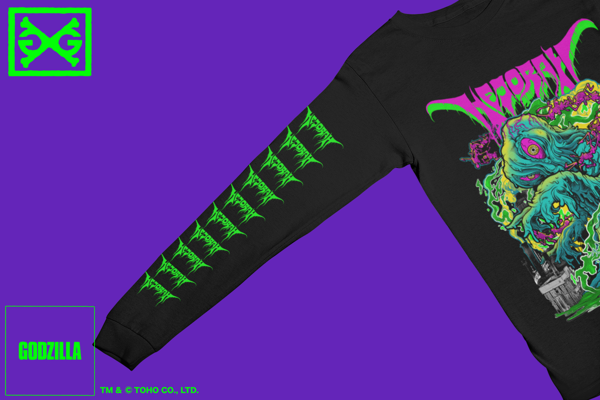 Hedorah METALCROPOLIS Long Sleeve T-Shirt – GHOST X GHOST