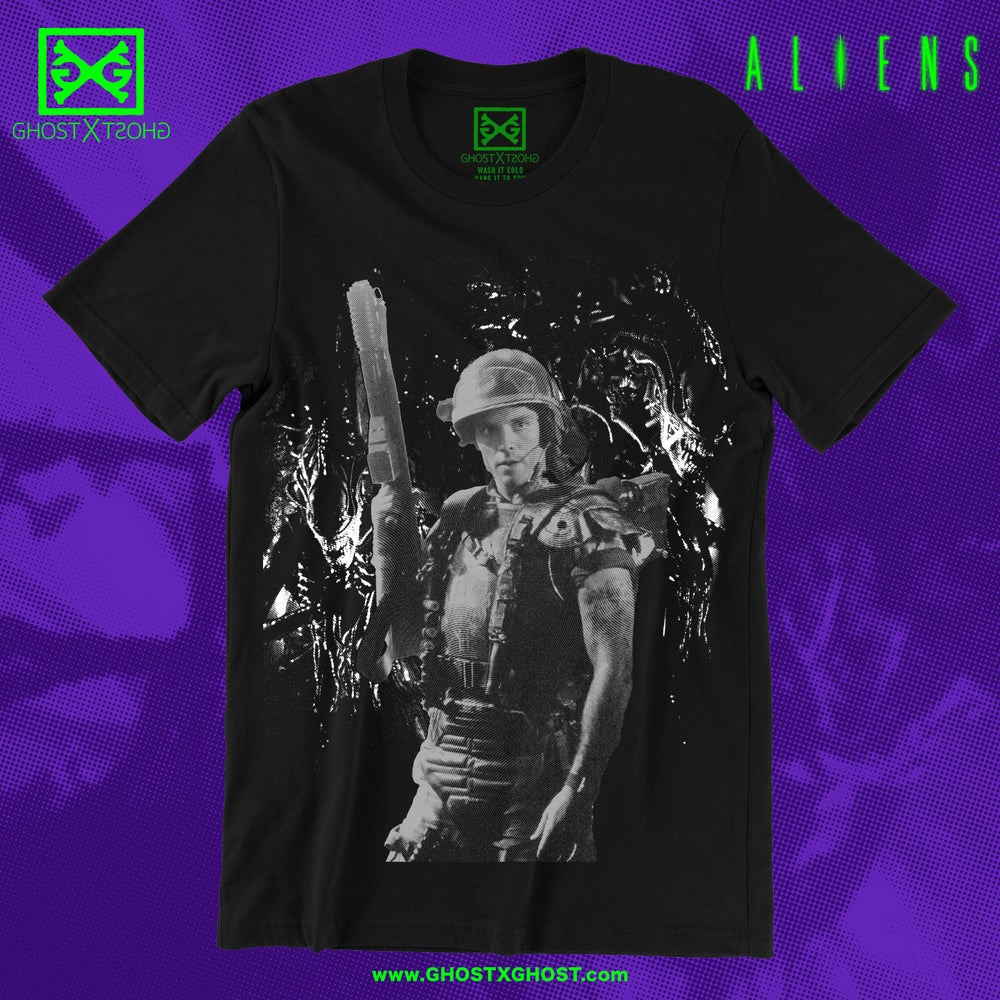 Aliens - Close Encounters T-Shirt PREORDER – GHOST X GHOST Aliens - Close Encounters T-Shirt PREORDER – GHOST X GHOST
