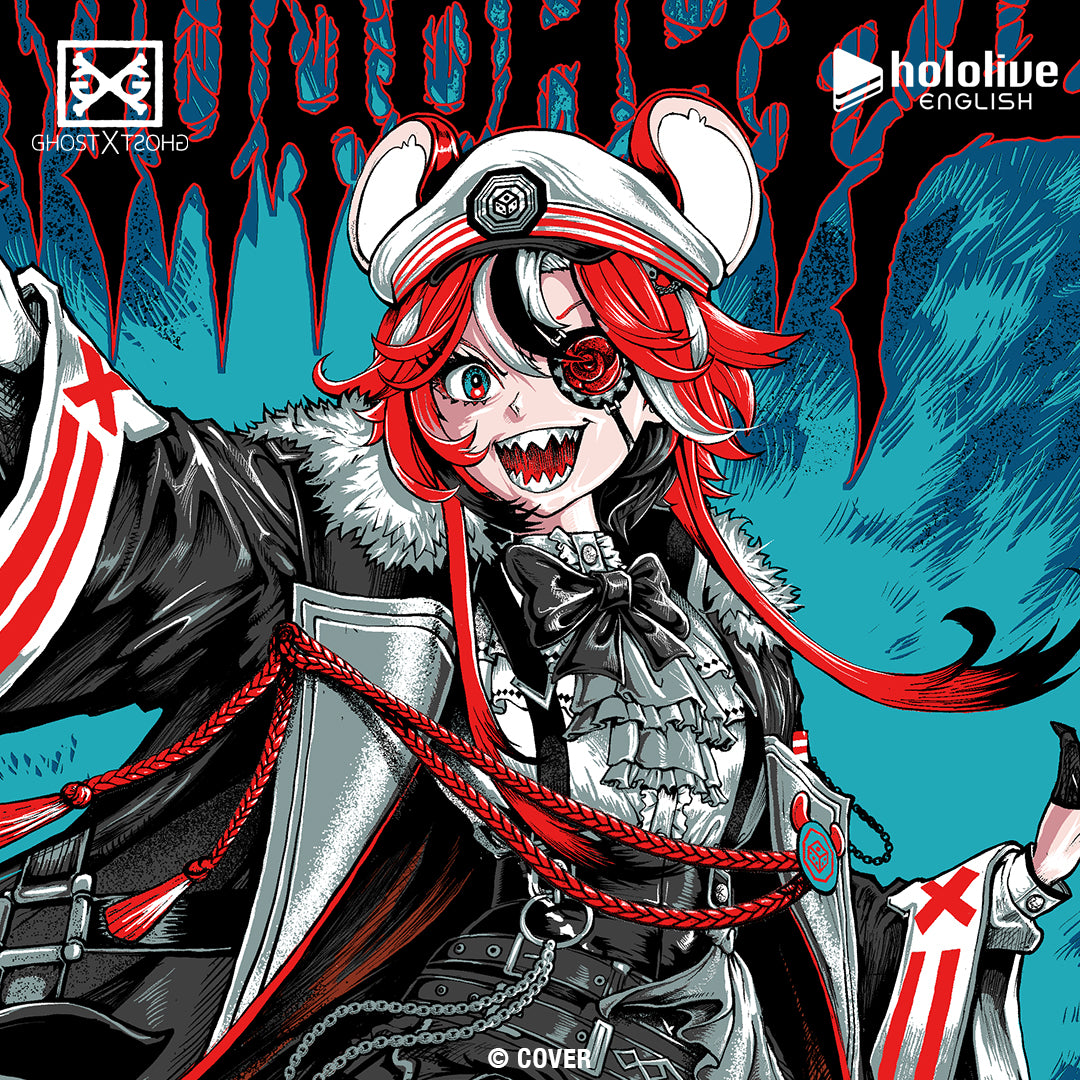 Hakos Baelz METALCROPOLIS Long Sleeve T-Shirt – GHOST X GHOST