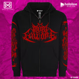 Mori Calliope METALCROPOLIS Zip-Up Hoodie PREORDER