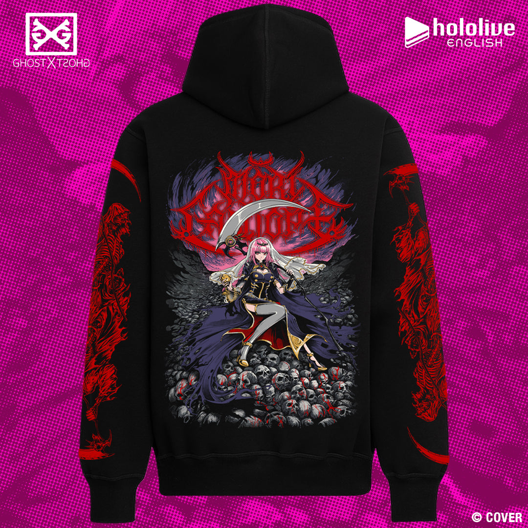 パーカー　KUROHYO　VICE  DEATH ROSE BRSB - Death is Certain Hoodie — Black Rose Sk8boards