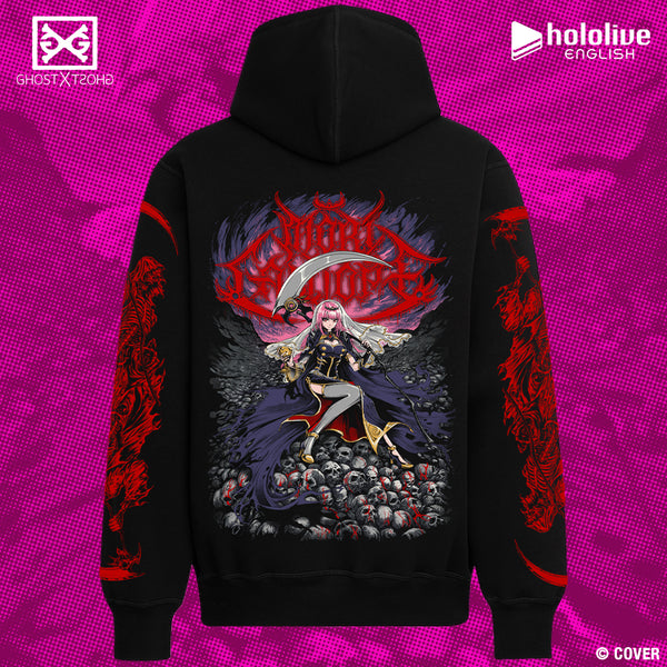 Mori Calliope METALCROPOLIS Zip-Up Hoodie WAITLIST – GHOST X GHOST