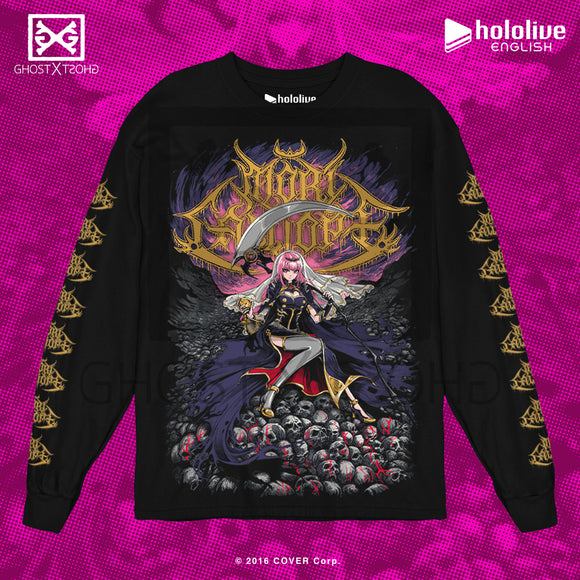 Mori Calliope METALCROPOLIS Long Sleeve T-Shirt PREORDER