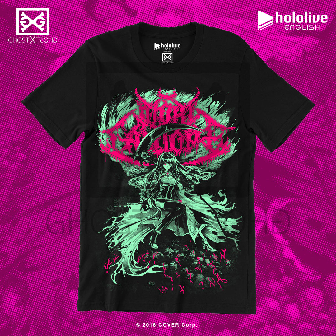 mori calliope metal gear Mori Calliope METALCROPOLIS Nekro Variant T-Shirt – GHOST X GHOST