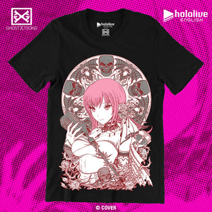 Mori Calliope Portrait of Death White Variant T-Shirt