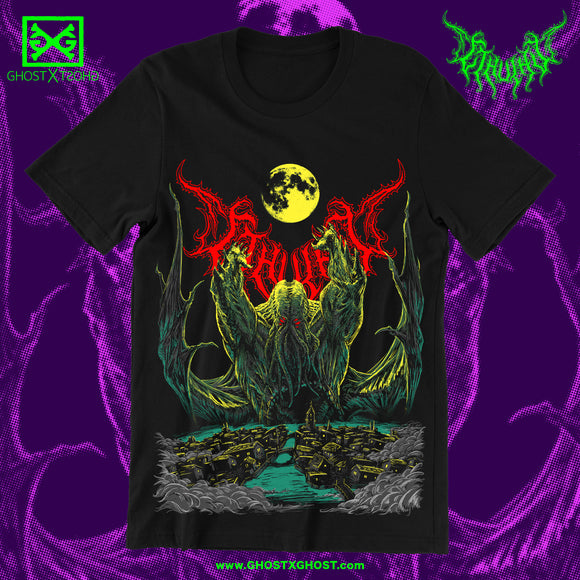 Cthulhu METALCROPOLIS T-Shirt PREORDER