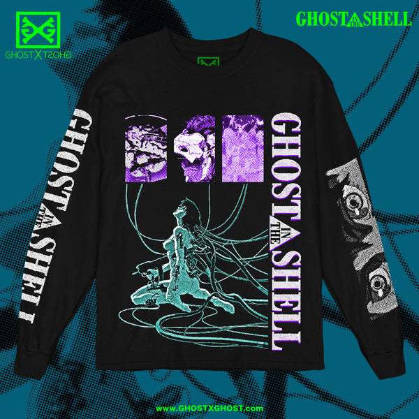 Ghost in the Shell - Build Long Sleeve T-Shirt WAITLIST – GHOST X