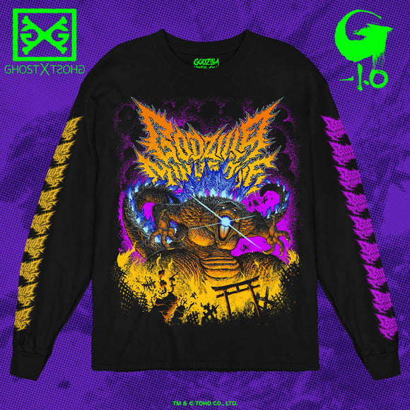 Godzilla Minus One METALCROPOLIS Long Sleeve T-Shirt PREORDER