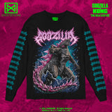 G x K Godzilla Awakens METALCROPOLIS Long Sleeve T-Shirt PREORDER