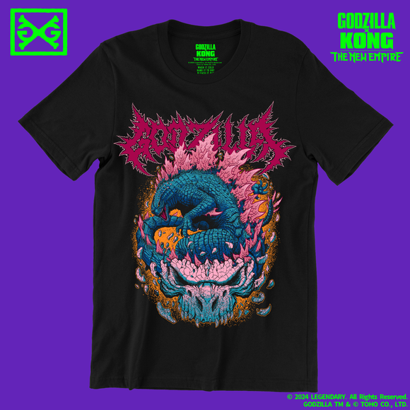 G x K Godzilla METALCROPOLIS T-Shirt WAITLIST
