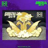 King Ghidorah by Sam Wolfe Connelly Enamel Pin