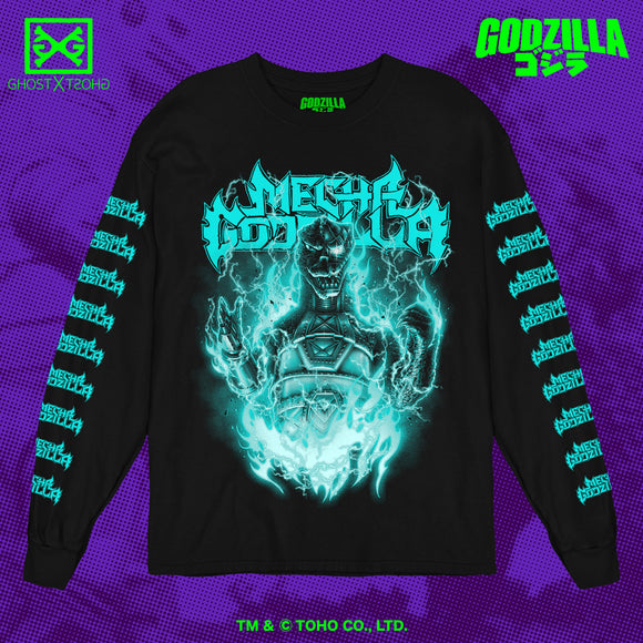 Mechagodzilla METALCROPOLIS Long Sleeve T-Shirt PREORDER