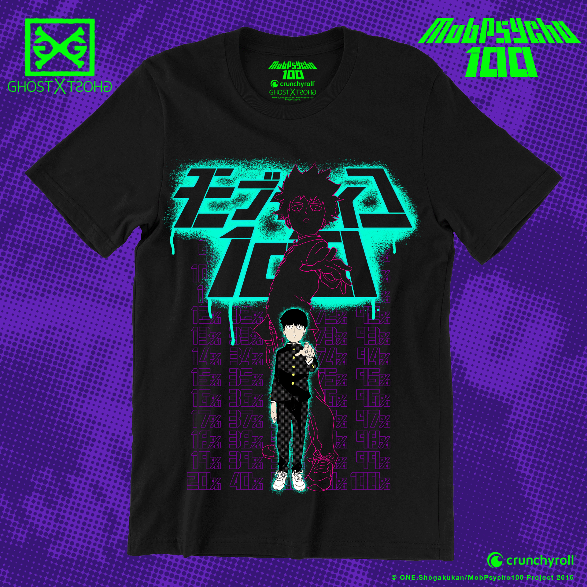Ninja Scroll - 8 Devils T-Shirt – GHOST X GHOST
