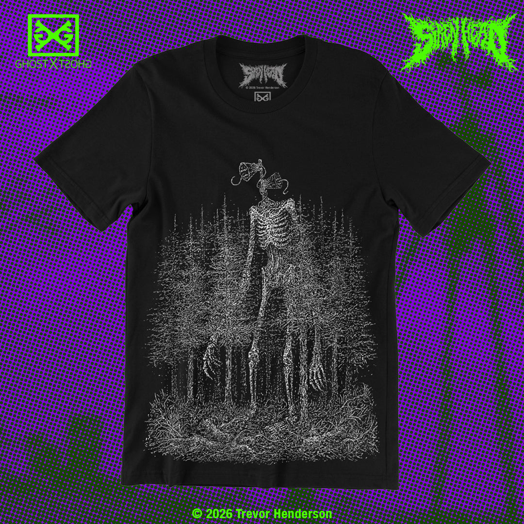 Siren Head METALCROPOLIS T-Shirt PREORDER – GHOST X GHOST