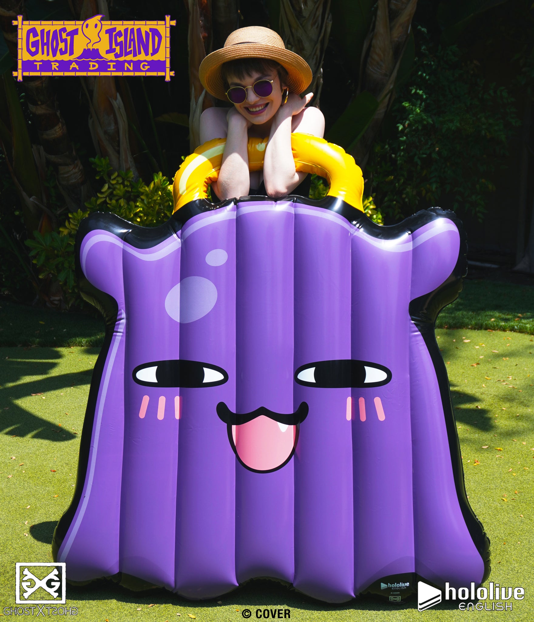 Tako Pool The T.A.K.O. Inflatable Pool Float - Ninomae Ina'Nis – GHOST X GHOST