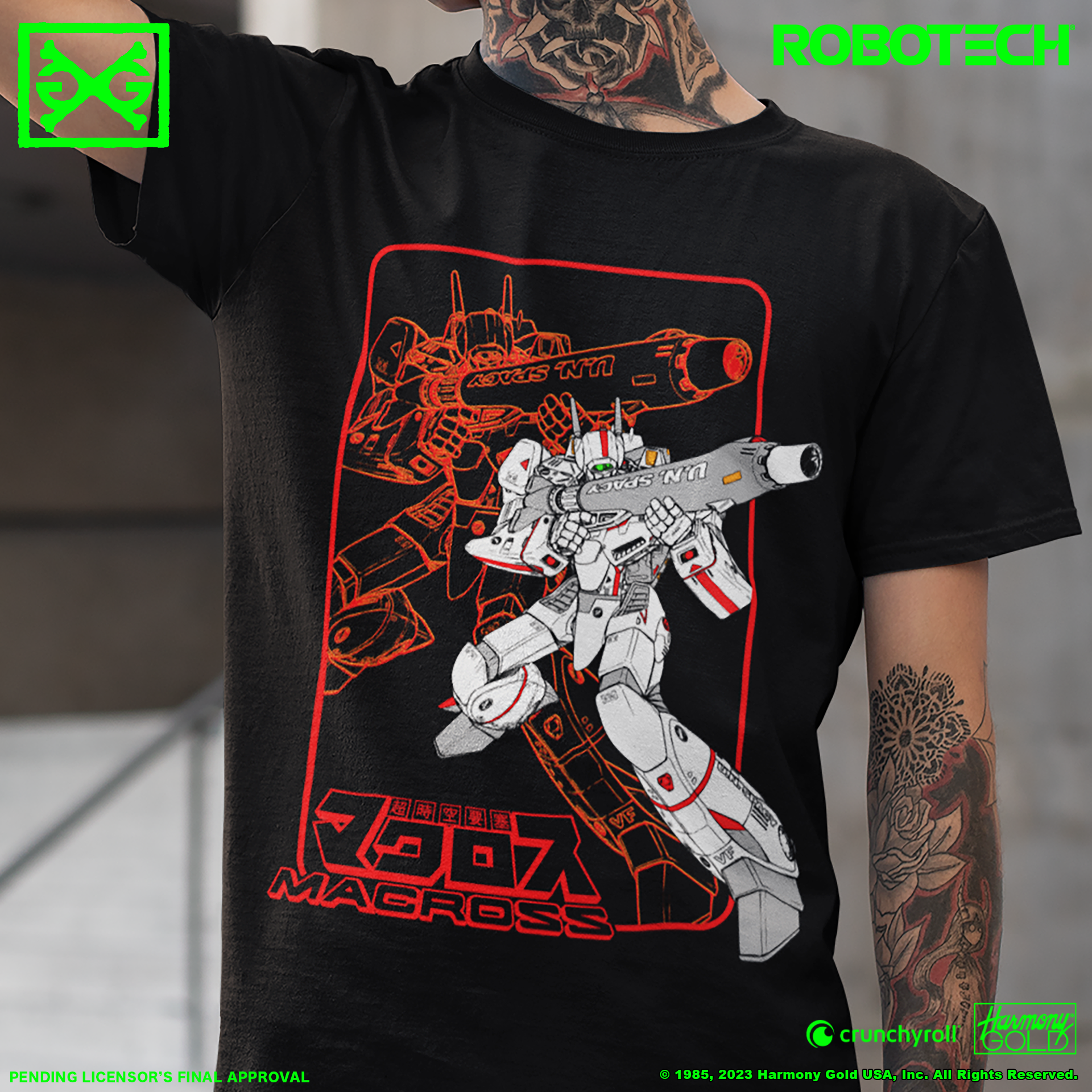 Robotech VF-1J Macross Saga T-Shirt – GHOST X GHOST