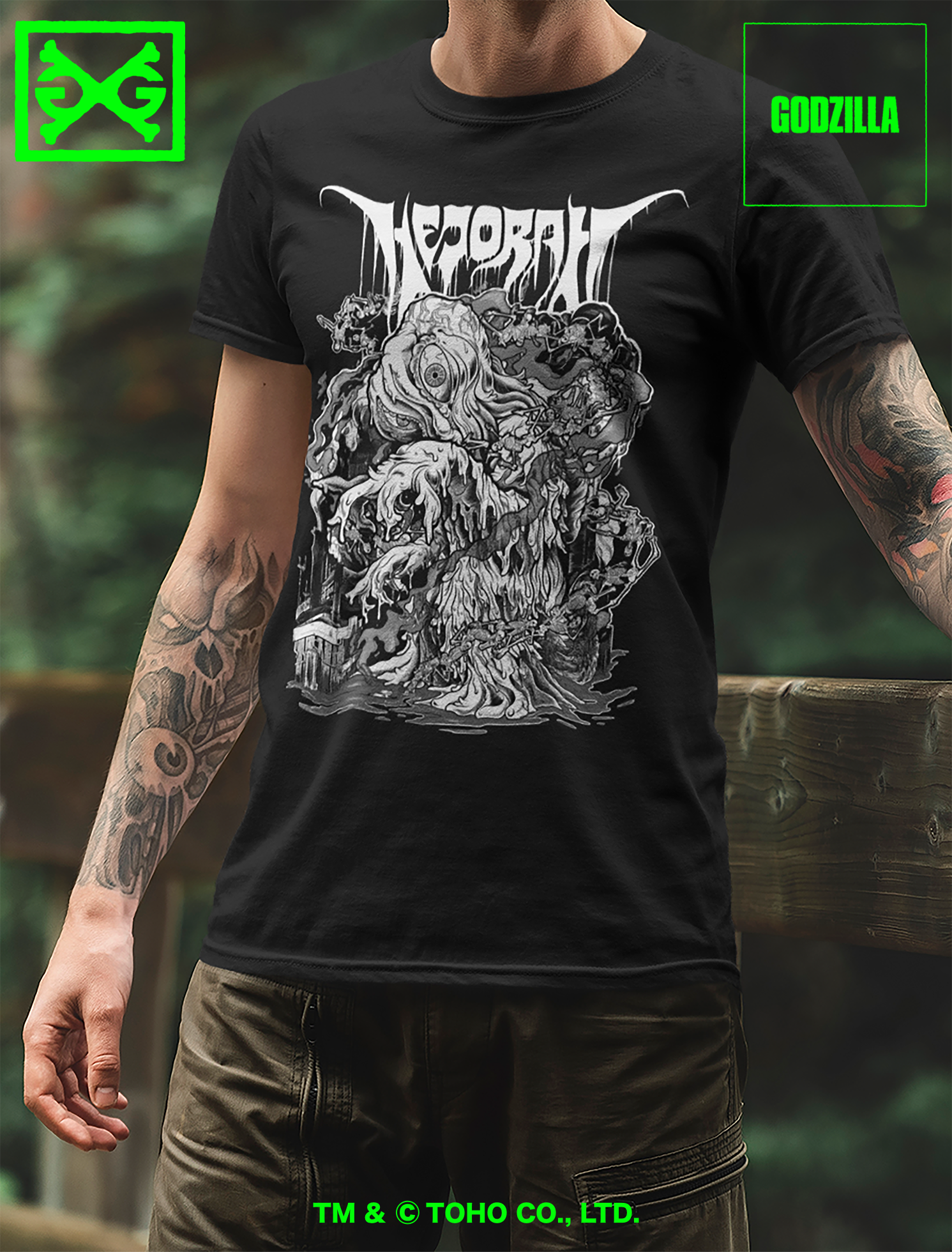 Hedorah METALCROPOLIS NEKRO Variant T-Shirt – GHOST X GHOST
